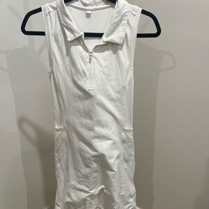 Zella White Sleeveless Dress S